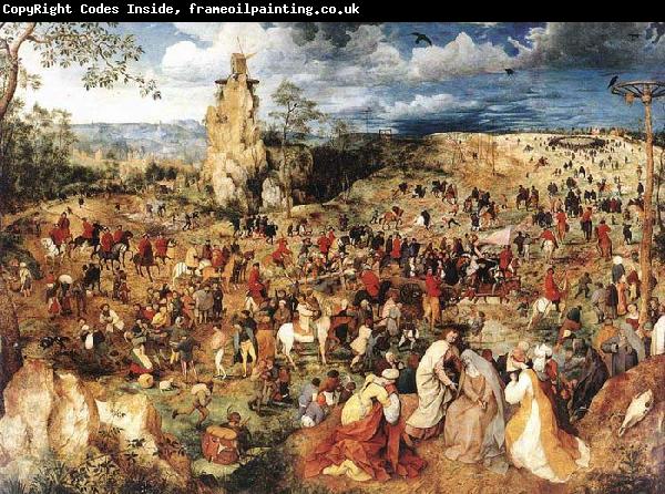 Pieter Bruegel Christ Carrying the Cross